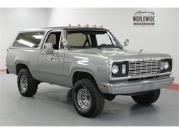 1978 Dodge Ramcharger (CC-1144656) for sale in Denver , Colorado