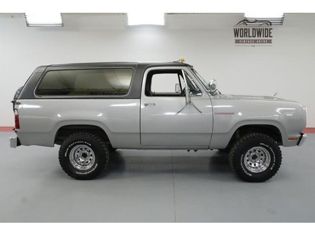 1978 Dodge Ramcharger (CC-1144656) for sale in Denver , Colorado