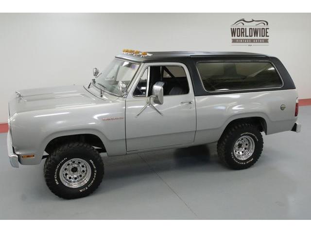 1978 Dodge Ramcharger (CC-1144656) for sale in Denver , Colorado