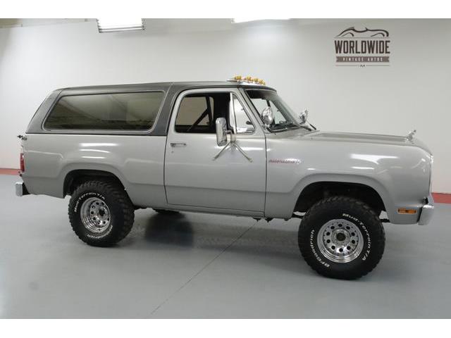 1978 Dodge Ramcharger (CC-1144656) for sale in Denver , Colorado