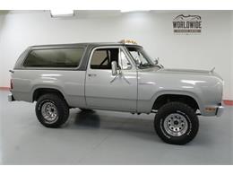 1978 Dodge Ramcharger (CC-1144656) for sale in Denver , Colorado