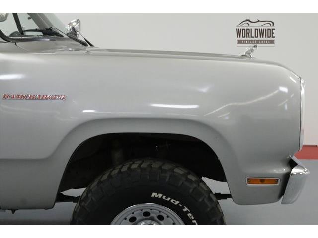 1978 Dodge Ramcharger (CC-1144656) for sale in Denver , Colorado