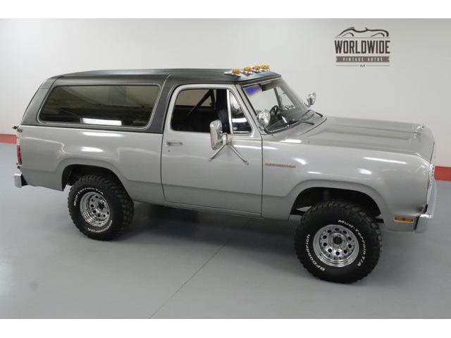 1978 Dodge Ramcharger (CC-1144656) for sale in Denver , Colorado