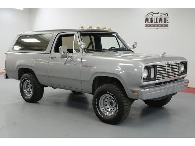 1978 Dodge Ramcharger (CC-1144656) for sale in Denver , Colorado