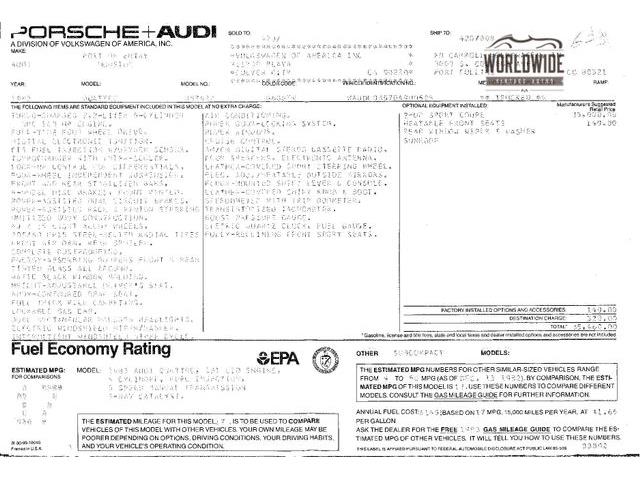 1983 Audi Quattro (CC-1147162) for sale in Denver , Colorado