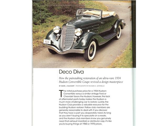 1934 Hudson Eight (CC-1147452) for sale in Boston Area, Massachusetts