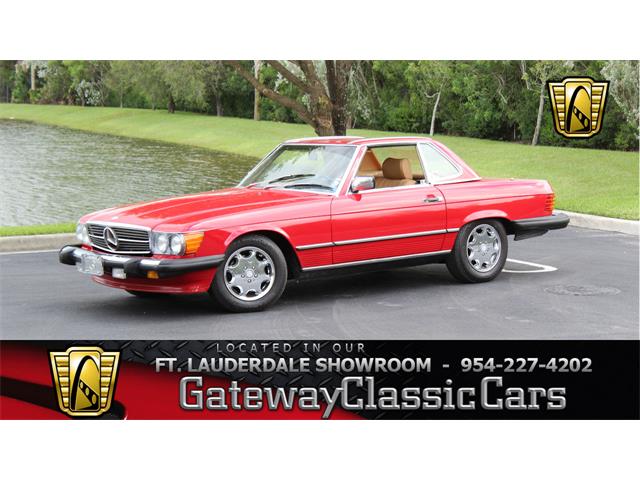 1987 Mercedes-Benz 560SL (CC-1140877) for sale in Coral Springs, Florida