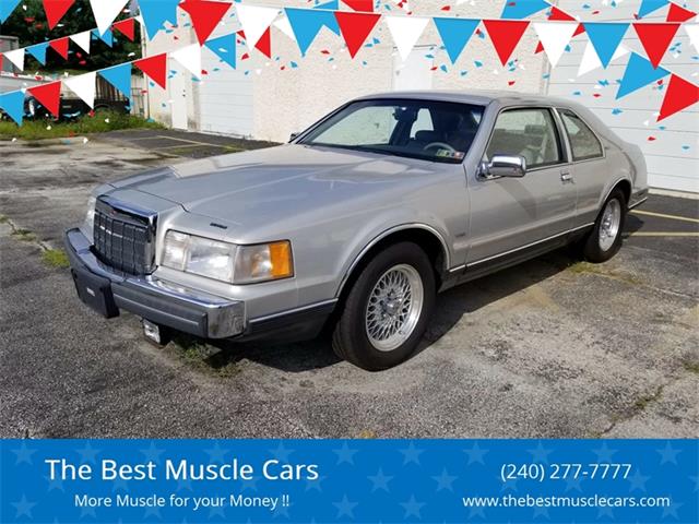 1990 Lincoln Mark VII (CC-1152265) for sale in Clarksburg, Maryland