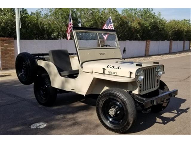 1946 Willys CJ2 A (CC-1153409) for sale in Palm Springs, California