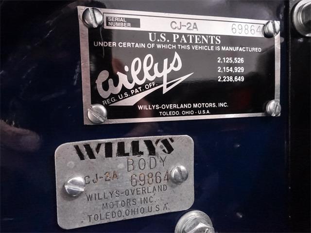 1946 Willys Jeep (CC-1155006) for sale in Saint Louis, Missouri