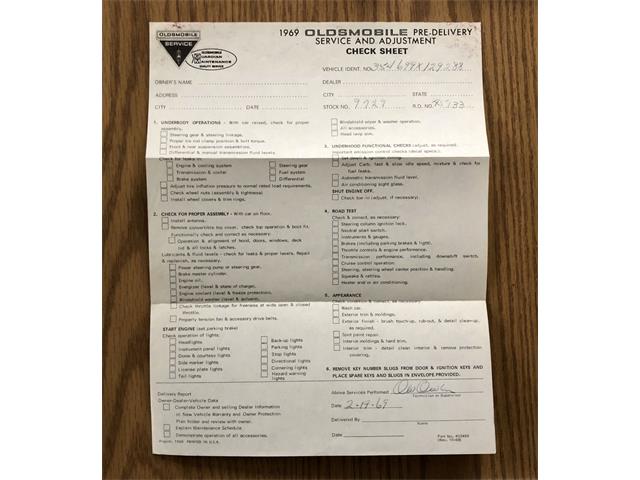 1969 Oldsmobile 98 (CC-1155935) for sale in Maple Lake, Minnesota