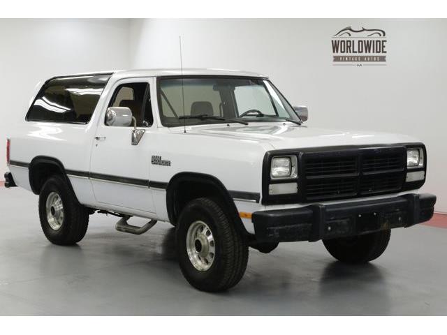 1992 Dodge Ramcharger (CC-1158059) for sale in Denver , Colorado