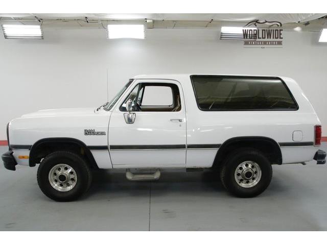 1992 Dodge Ramcharger (CC-1158059) for sale in Denver , Colorado