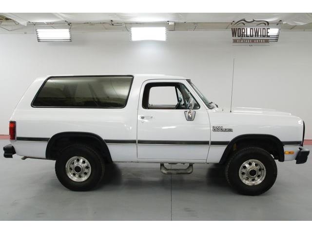 1992 Dodge Ramcharger (CC-1158059) for sale in Denver , Colorado