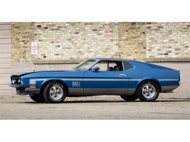 1972 Ford Mustang Mach 1 (CC-1158667) for sale in Muskegon, Michigan