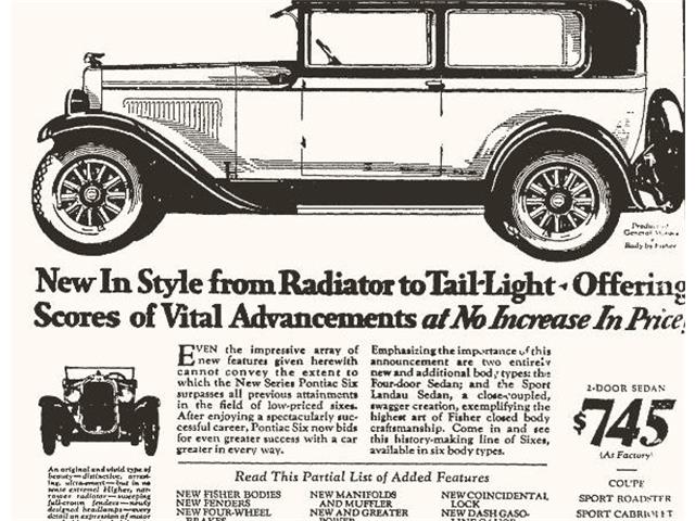 1928 Pontiac Six (CC-1165010) for sale in Archbold, Ohio
