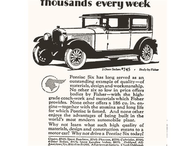 1928 Pontiac Six (CC-1165010) for sale in Archbold, Ohio