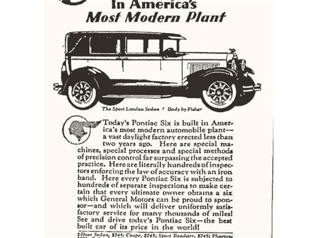 1928 Pontiac Six (CC-1165010) for sale in Archbold, Ohio