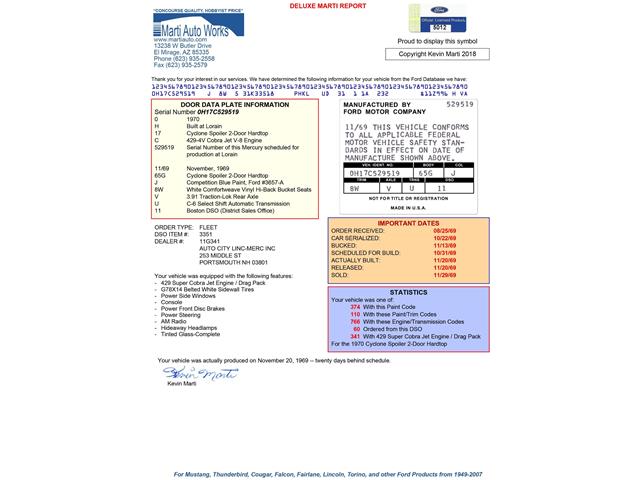 1970 Mercury Cyclone (CC-1166608) for sale in Englewood, Colorado