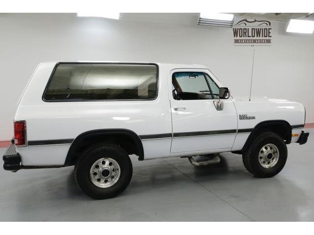 1992 Dodge Ramcharger (CC-1167385) for sale in Denver , Colorado