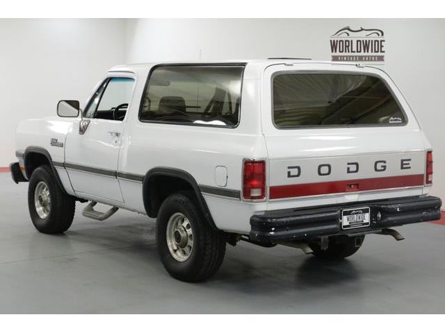 1992 Dodge Ramcharger (CC-1167385) for sale in Denver , Colorado