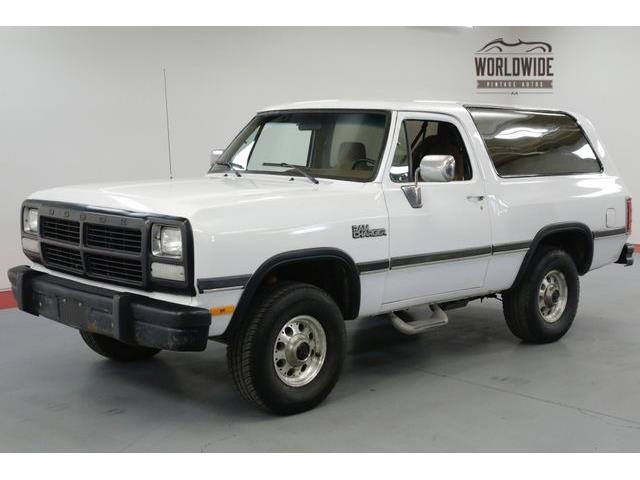 1992 Dodge Ramcharger (CC-1167385) for sale in Denver , Colorado