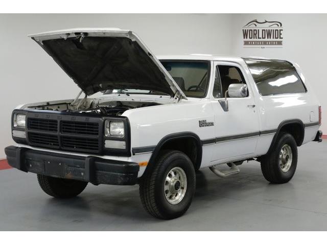 1992 Dodge Ramcharger (CC-1167385) for sale in Denver , Colorado
