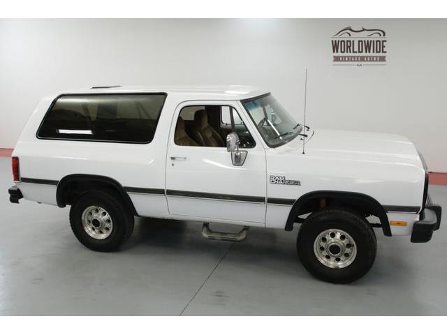 1992 Dodge Ramcharger (CC-1167385) for sale in Denver , Colorado