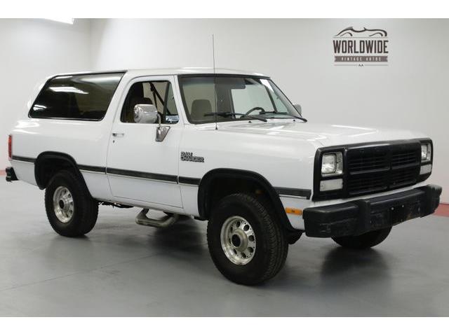 1992 Dodge Ramcharger (CC-1167385) for sale in Denver , Colorado