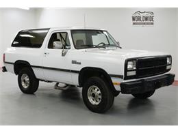 1992 Dodge Ramcharger (CC-1167385) for sale in Denver , Colorado