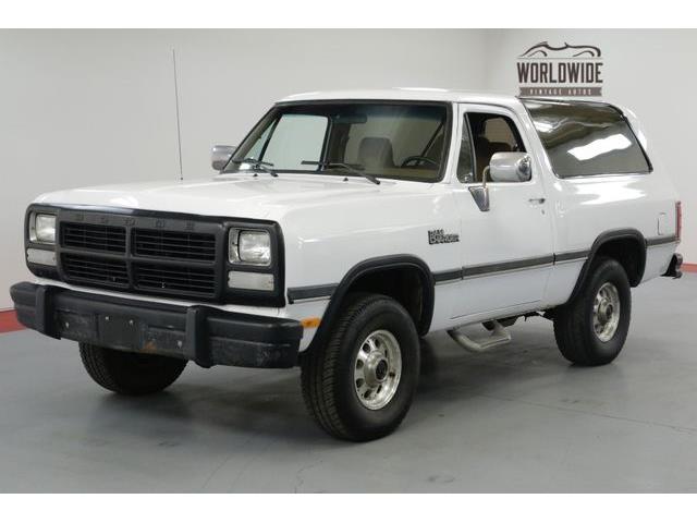 1992 Dodge Ramcharger (CC-1167385) for sale in Denver , Colorado