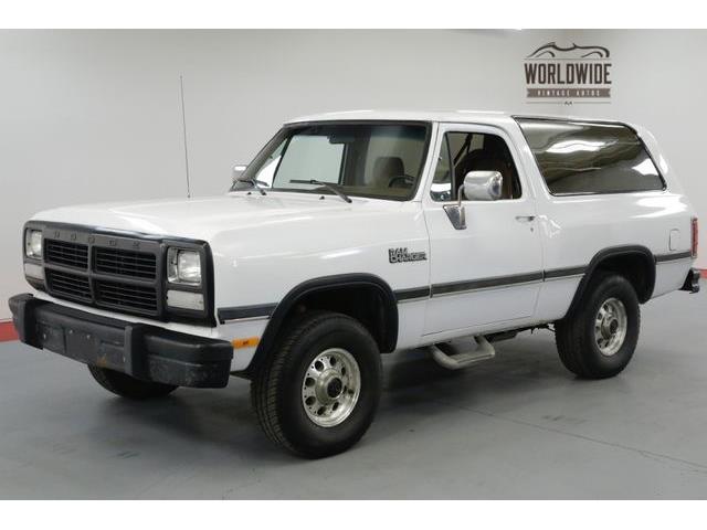 1992 Dodge Ramcharger (CC-1167385) for sale in Denver , Colorado
