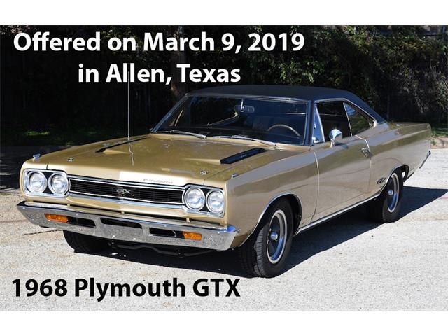 1968 Plymouth GTX (CC-1167886) for sale in Allen, Texas