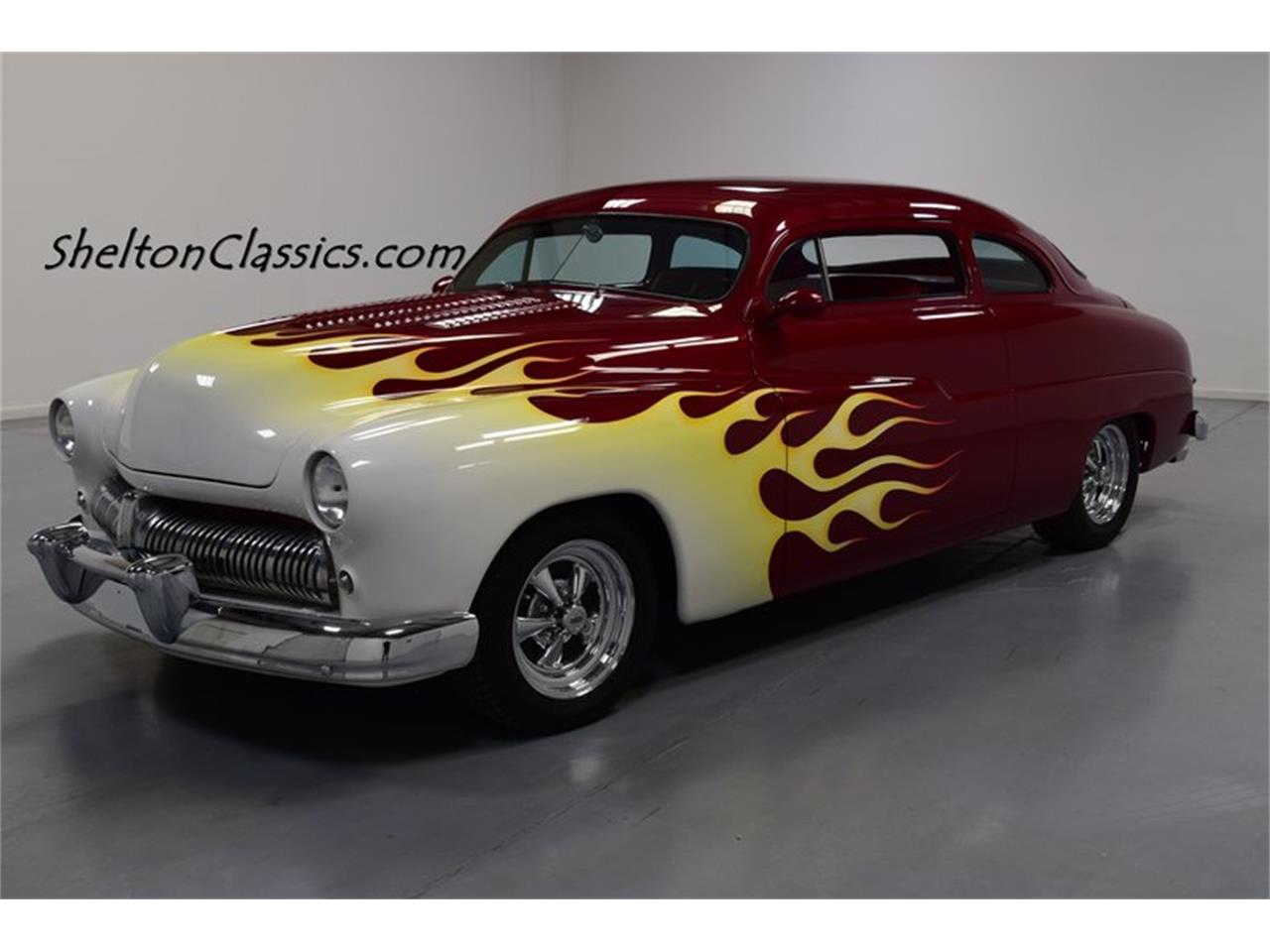 Burgandy 1950 Mercury Coupe for sale located in Mooresville, North Carolina...