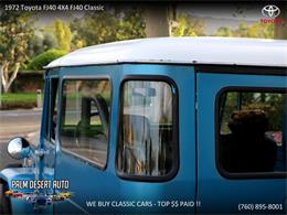 1972 Toyota Land Cruiser FJ40 (CC-1173643) for sale in Palm Desert , California