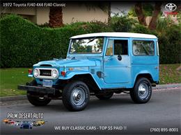 1972 Toyota Land Cruiser FJ40 (CC-1173643) for sale in Palm Desert , California