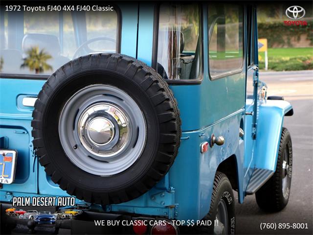 1972 Toyota Land Cruiser FJ40 (CC-1173643) for sale in Palm Desert , California