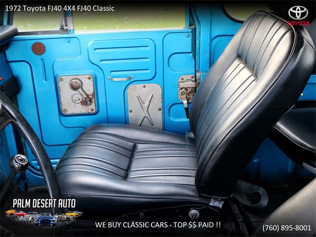 1972 Toyota Land Cruiser FJ40 (CC-1173643) for sale in Palm Desert , California
