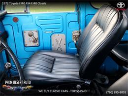 1972 Toyota Land Cruiser FJ40 (CC-1173643) for sale in Palm Desert , California