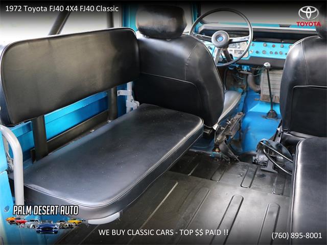 1972 Toyota Land Cruiser FJ40 (CC-1173643) for sale in Palm Desert , California