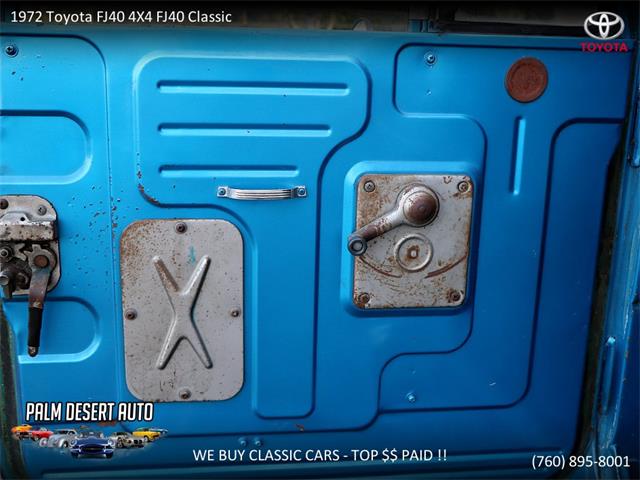1972 Toyota Land Cruiser FJ40 (CC-1173643) for sale in Palm Desert , California