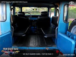 1972 Toyota Land Cruiser FJ40 (CC-1173643) for sale in Palm Desert , California