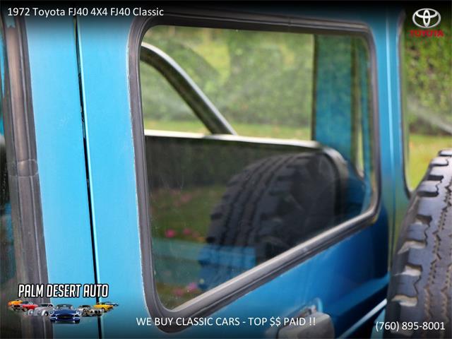 1972 Toyota Land Cruiser FJ40 (CC-1173643) for sale in Palm Desert , California