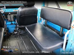 1972 Toyota Land Cruiser FJ40 (CC-1173643) for sale in Palm Desert , California
