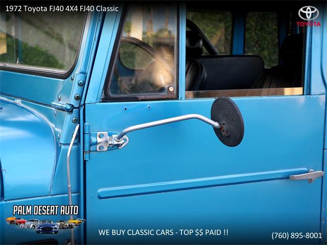 1972 Toyota Land Cruiser FJ40 (CC-1173643) for sale in Palm Desert , California