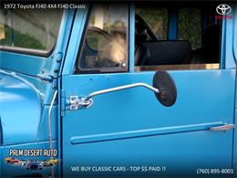 1972 Toyota Land Cruiser FJ40 (CC-1173643) for sale in Palm Desert , California