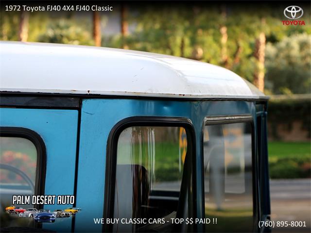 1972 Toyota Land Cruiser FJ40 (CC-1173643) for sale in Palm Desert , California