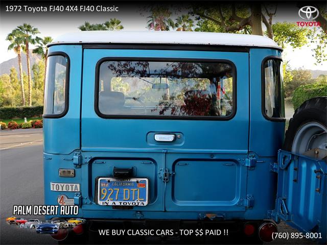 1972 Toyota Land Cruiser FJ40 (CC-1173643) for sale in Palm Desert , California