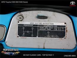 1972 Toyota Land Cruiser FJ40 (CC-1173643) for sale in Palm Desert , California