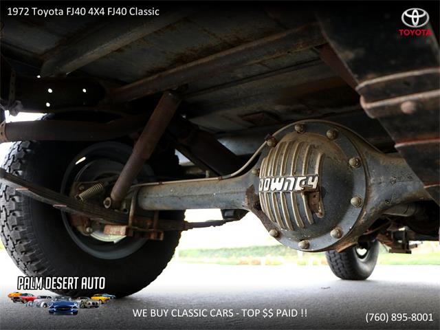 1972 Toyota Land Cruiser FJ40 (CC-1173643) for sale in Palm Desert , California